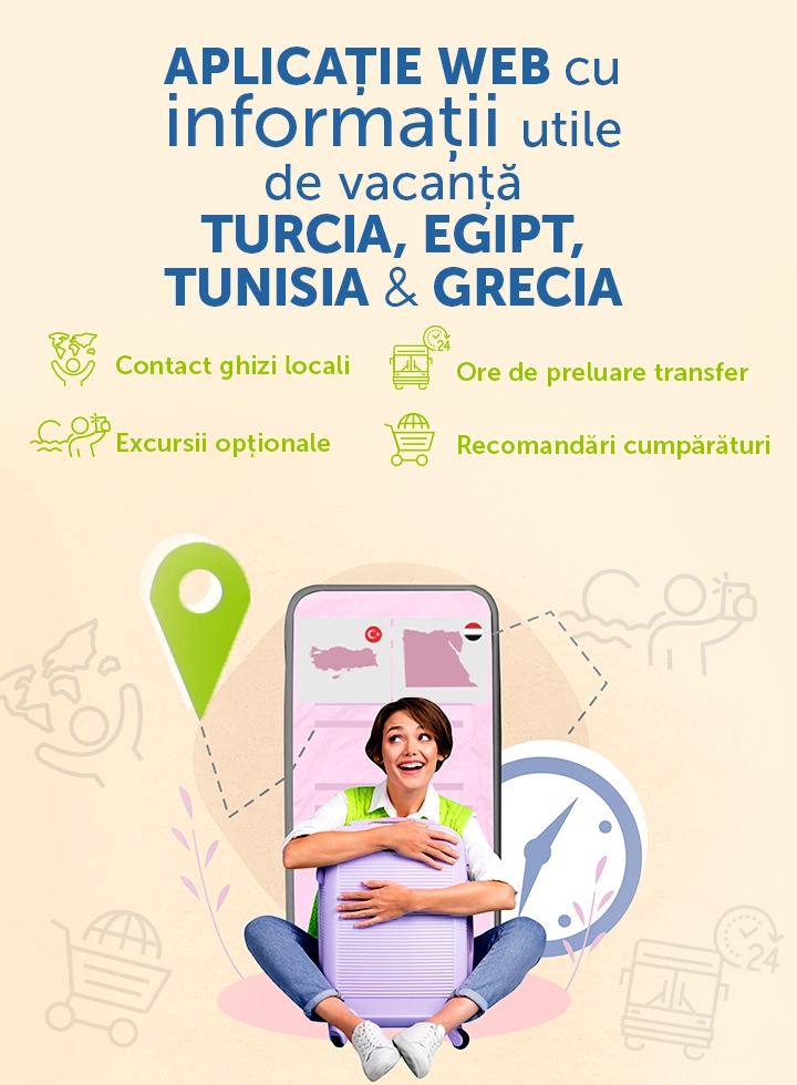 Aplicație web cu informații utile de vacanță!