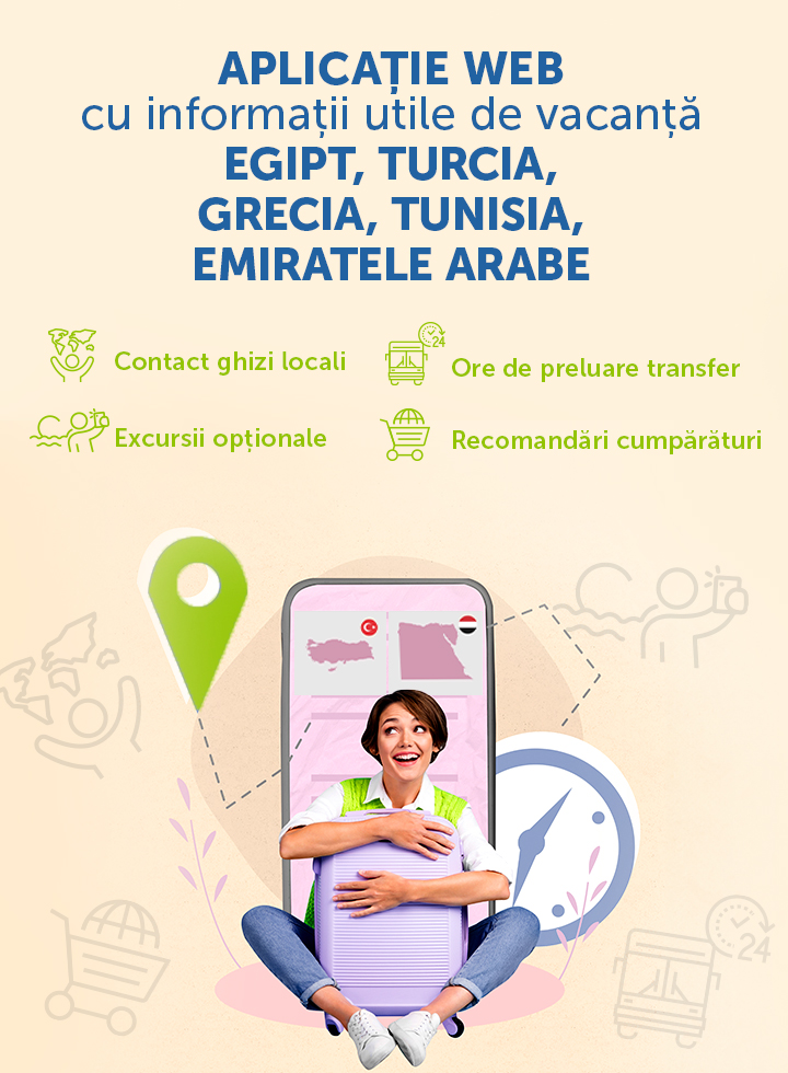 Aplicație web cu informații utile de vacanță!